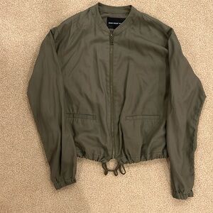 Fatigue green light weight bomber jacket